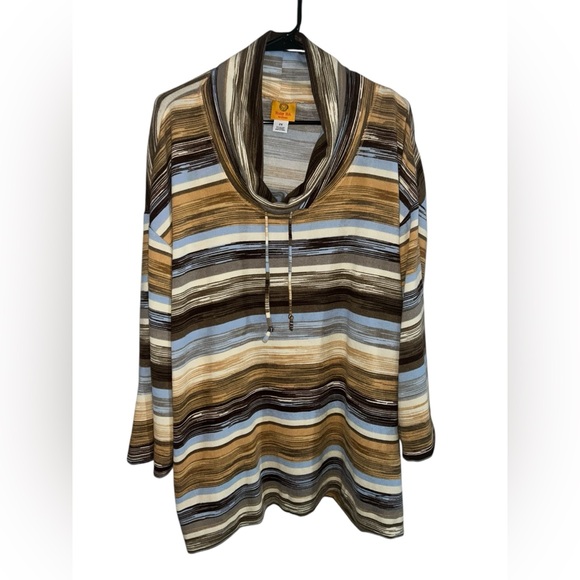 Ruby Rd. Multicolor Knit Top - Picture 3 of 6